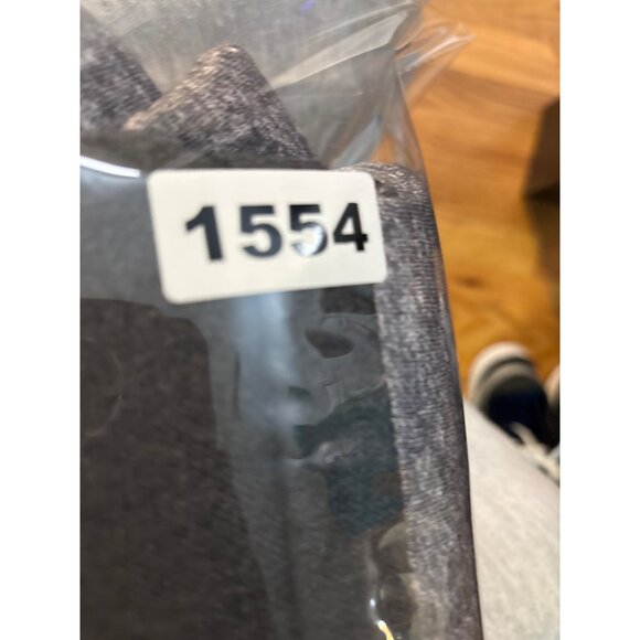 Lole Womens Puffer Jacket With Hood Size Small Gray Quilted Padded Coat - Picture 12 of 12